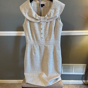 Chic Cream Sleeveless Dress